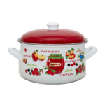 Emajl šerpa Jagoda 24cm/6l