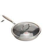 Inox tiganj sa poklopcem 28cm - Slika 3